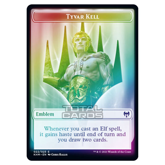 Magic The Gathering - Kaldheim - Tokens - Tyvar Kell Emblem - 22/23 (F Magic The Gathering - Kaldheim - Tokens - Tyvar Kell Emblem - 22/23 (F
