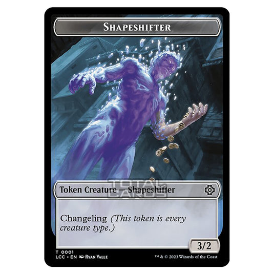 Magic The Gathering - The Lost Caverns of Ixalan - Commander Tokens - Shapeshifter - 0001