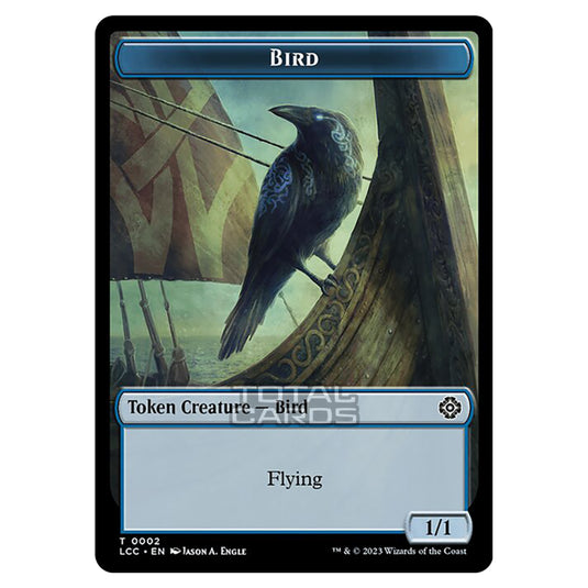 Magic The Gathering - The Lost Caverns of Ixalan - Commander Tokens - Bird - 0002