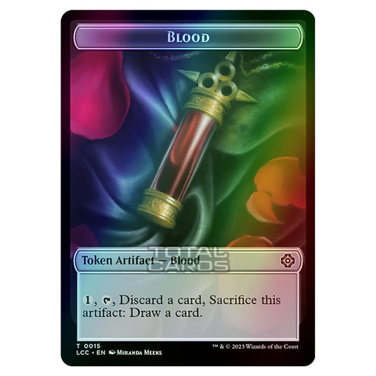 Magic The Gathering - The Lost Caverns of Ixalan - Commander Tokens - Blood - 0015 (Foil)