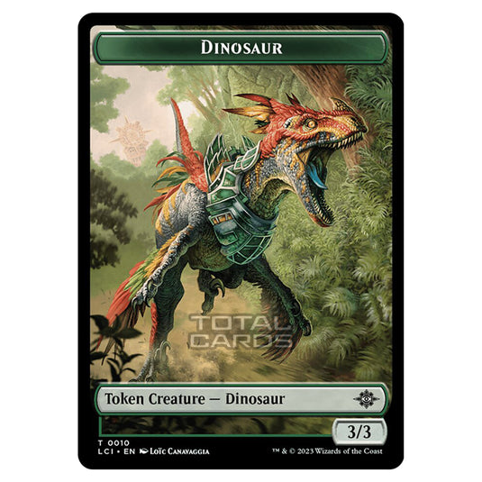 Magic The Gathering - The Lost Caverns of Ixalan - Tokens - Dinosaur - 0010