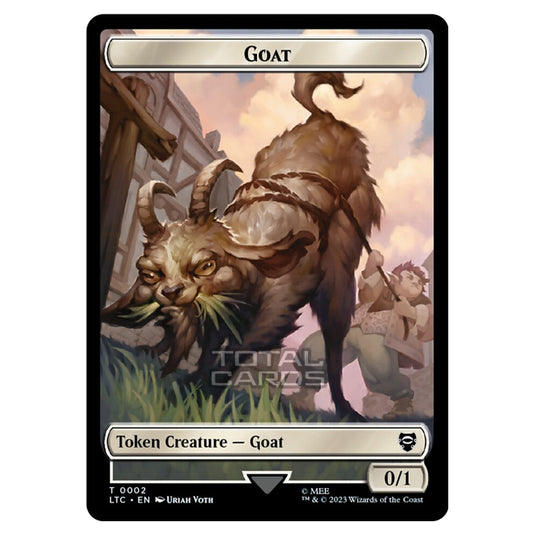 Magic The Gathering - Tales of Middle-earth Commander Tokens - Goat - 0002