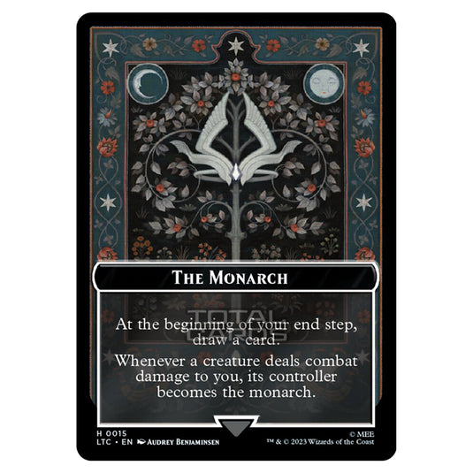 Magic The Gathering - Tales of Middle-earth Commander Tokens - The Monarch - 0015