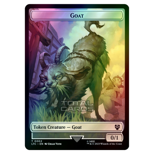 Magic The Gathering - Tales of Middle-earth Commander Tokens - Goat - 0002 (Foil)