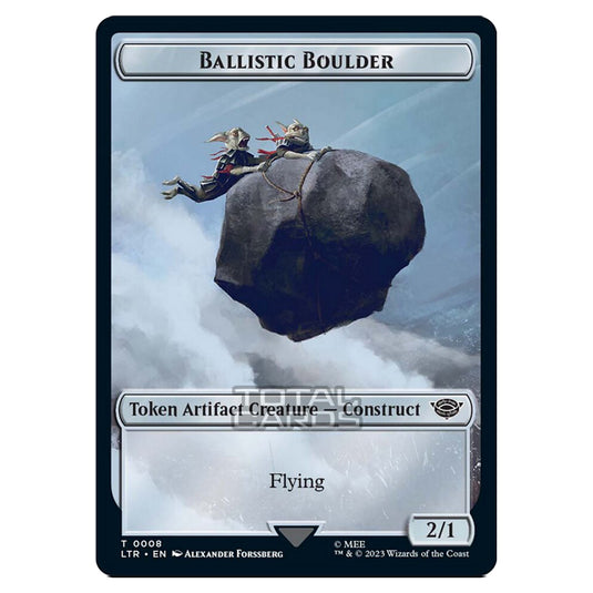 Magic The Gathering - Tales of Middle-earth Tokens - Ballistic Boulder- 0008