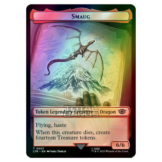 Magic The Gathering - Tales of Middle-earth Tokens - Smaug- 0007 (Foil)