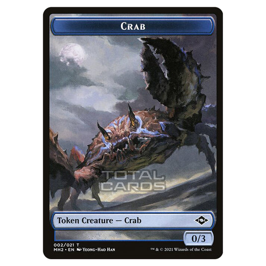 Magic The Gathering - Modern Horizons 2 - Tokens - Crab - 2/21