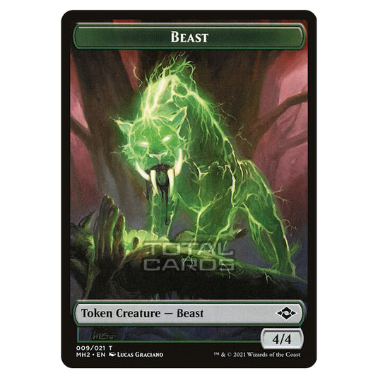 Magic The Gathering - Modern Horizons 2 - Tokens - Beast - 9/21