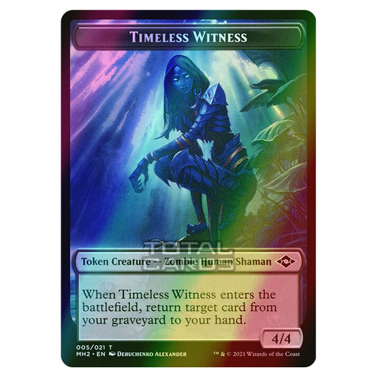 Magic The Gathering - Modern Horizons 2 - Tokens - Timeless Witness - 5/21 (Foil)