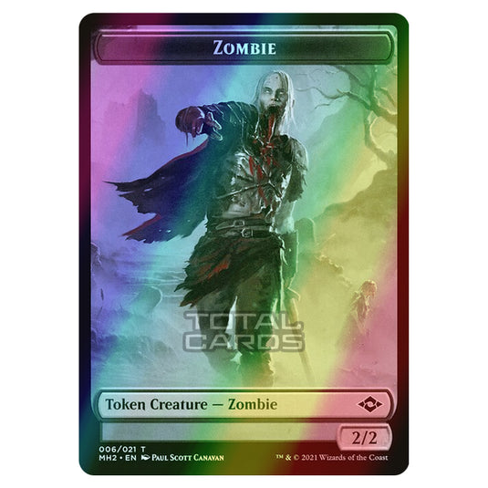 Magic The Gathering - Modern Horizons 2 - Tokens - Zombie - 6/21 (Foil)