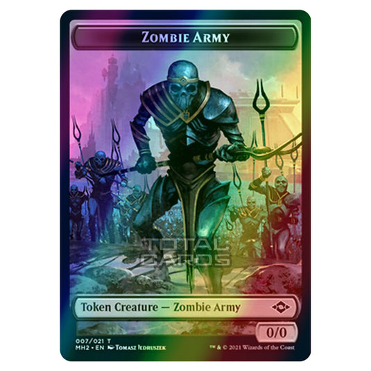 Magic The Gathering - Modern Horizons 2 - Tokens - Zombie Army - 7/21 (Foil)