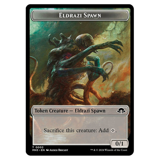 Magic The Gathering - Modern Horizons 3 Tokens - Eldrazi Spawn - 0002