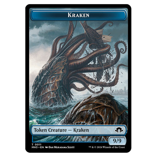 Magic The Gathering - Modern Horizons 3 Tokens - Kraken - 0011