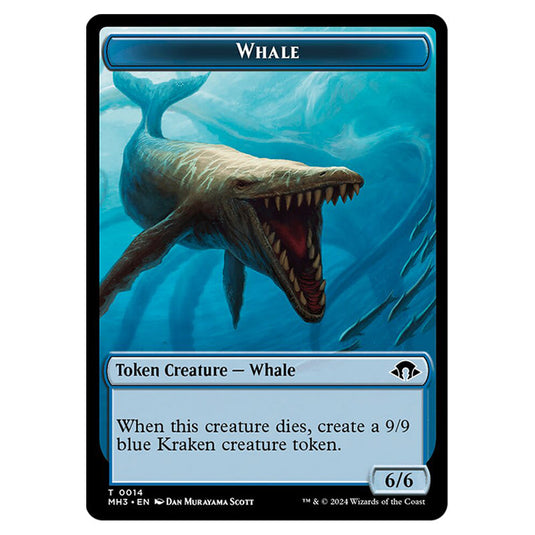 Magic The Gathering - Modern Horizons 3 Tokens - Whale - 0014