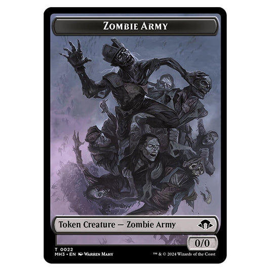 Magic The Gathering - Modern Horizons 3 Tokens - Zombie Army - 0022