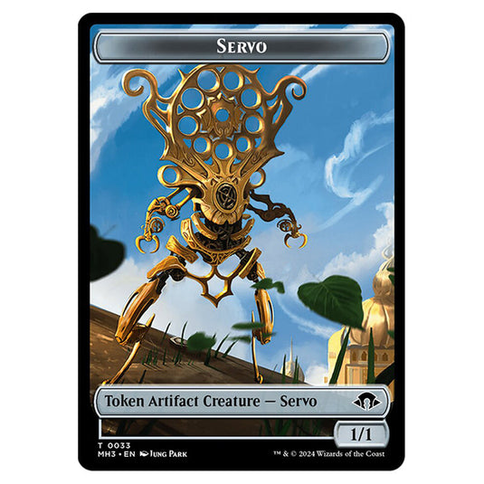 Magic The Gathering - Modern Horizons 3 Tokens - Servo - 0033