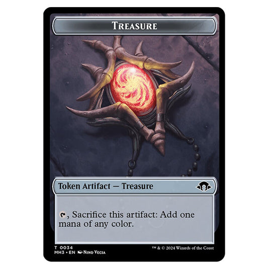 Magic The Gathering - Modern Horizons 3 Tokens - Treasure - 0034