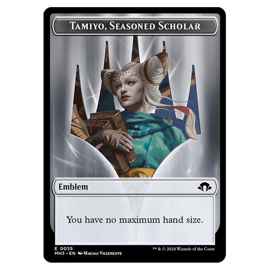 Magic The Gathering - Modern Horizons 3 Tokens - Tamiyo, Seasoned Scholar - 0035