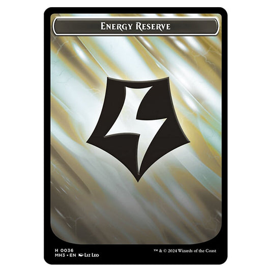 Magic The Gathering - Modern Horizons 3 Tokens - Energy Reserve - 0036