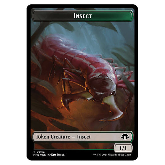 Magic The Gathering - Modern Horizons 3 Tokens - Insect - 0043