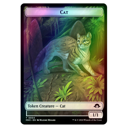 Magic The Gathering - Modern Horizons 3 Tokens - Cat - 0004 (Foil)