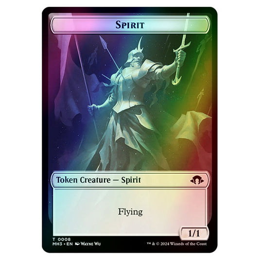 Magic The Gathering - Modern Horizons 3 Tokens - Spirit - 0008 (Foil)