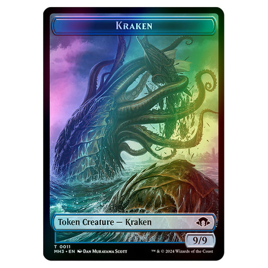 Magic The Gathering - Modern Horizons 3 Tokens - Kraken - 0011 (Foil)