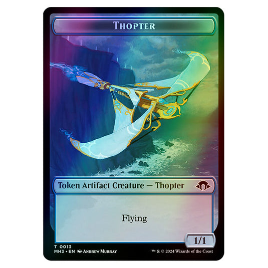 Magic The Gathering - Modern Horizons 3 Tokens - Thopter - 0013 (Foil)