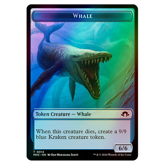 Magic The Gathering - Modern Horizons 3 Tokens - Whale - 0014 (Foil)