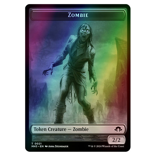 Magic The Gathering - Modern Horizons 3 Tokens - Zombie - 0021 (Foil)