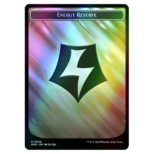 Magic The Gathering - Modern Horizons 3 Tokens - Energy Reserve - 0036 (Foil)