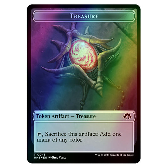 Magic The Gathering - Modern Horizons 3 Tokens - Treasure - 0045 (Foil)