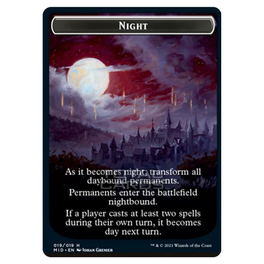 Magic The Gathering - Innistrad - Midnight Hunt - Night - 20/20