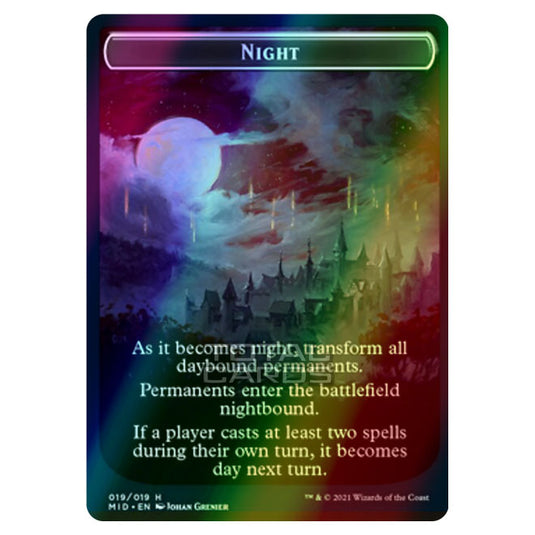 Magic The Gathering - Innistrad - Midnight Hunt - Night - 20/20 (Foil)