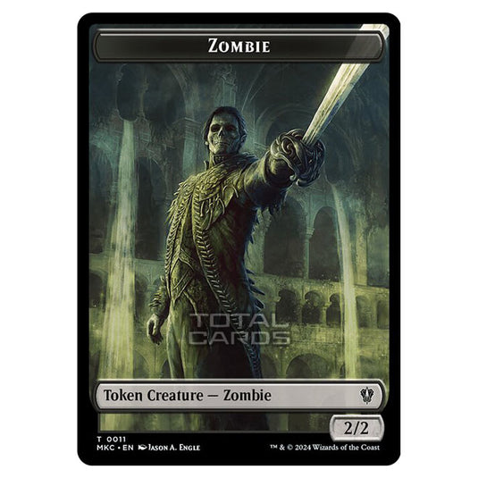 Magic The Gathering - Murders at Karlov Manor - Commander - Tokens - Zombie - 0011