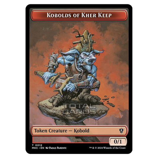 Magic The Gathering - Murders at Karlov Manor - Commander - Tokens - Kobolds of Kher Keep - 0012