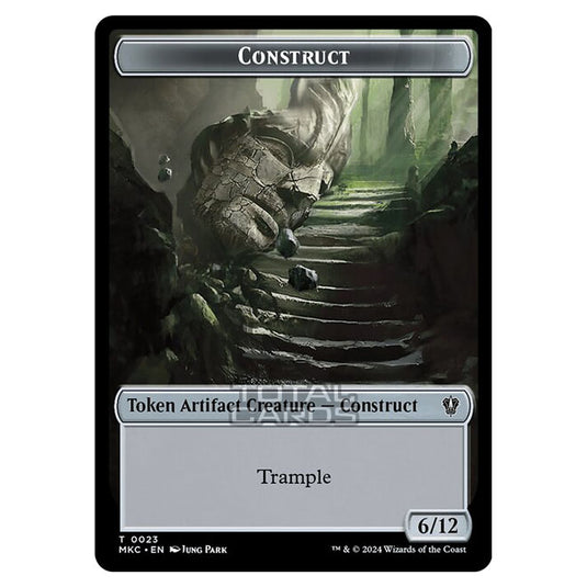 Magic The Gathering - Murders at Karlov Manor - Commander - Tokens - Construct - 0023