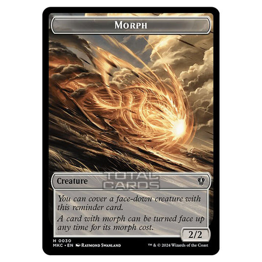 Magic The Gathering - Murders at Karlov Manor - Commander - Tokens - Morph - 0030