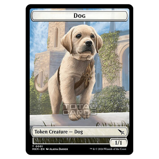 Magic The Gathering - Murders at Karlov Manor - Tokens - Dog - 0001