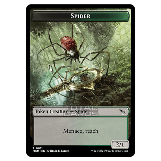 Magic The Gathering - Murders at Karlov Manor - Tokens - Spider - 0011