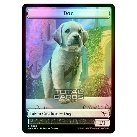 Magic The Gathering - Murders at Karlov Manor - Tokens - Dog - 0001 (Foil)