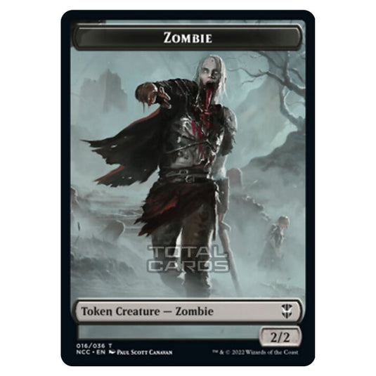 Magic The Gathering - Streets of New Capenna - Commander Tokens - Zombie - 16/36