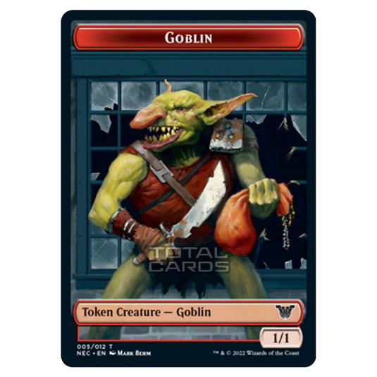 Magic The Gathering - Kamigawa - Neon Dynasty - Commander Tokens - Goblin - 5/12