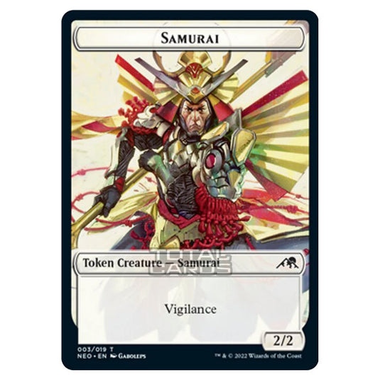 Magic The Gathering - Kamigawa - Neon Dynasty  - Samurai - 3/19