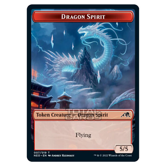 Magic The Gathering - Kamigawa - Neon Dynasty  - Dragon Spirit - 7/19