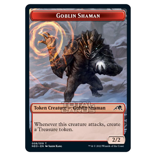 Magic The Gathering - Kamigawa - Neon Dynasty  - Goblin Shaman - 8/19