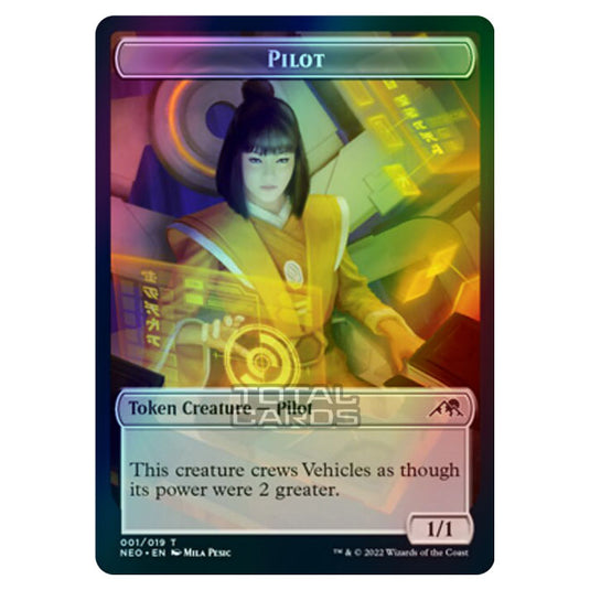 Magic The Gathering - Kamigawa - Neon Dynasty  - Pilot - 1/19 (Foil)