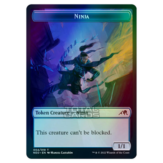 Magic The Gathering - Kamigawa - Neon Dynasty  - Ninja - 4/19 (Foil)