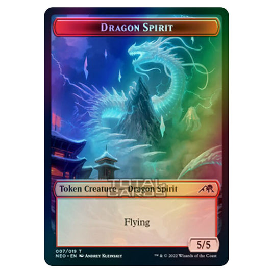 Magic The Gathering - Kamigawa - Neon Dynasty  - Dragon Spirit - 7/19 (Foil)