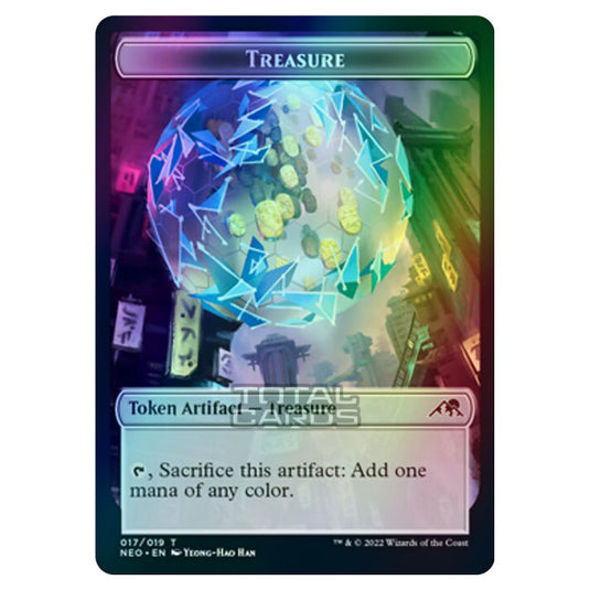 Magic The Gathering - Kamigawa - Neon Dynasty  - Treasure - 17/19 (Foil)